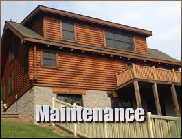  Boonville, North Carolina Log Home Maintenance